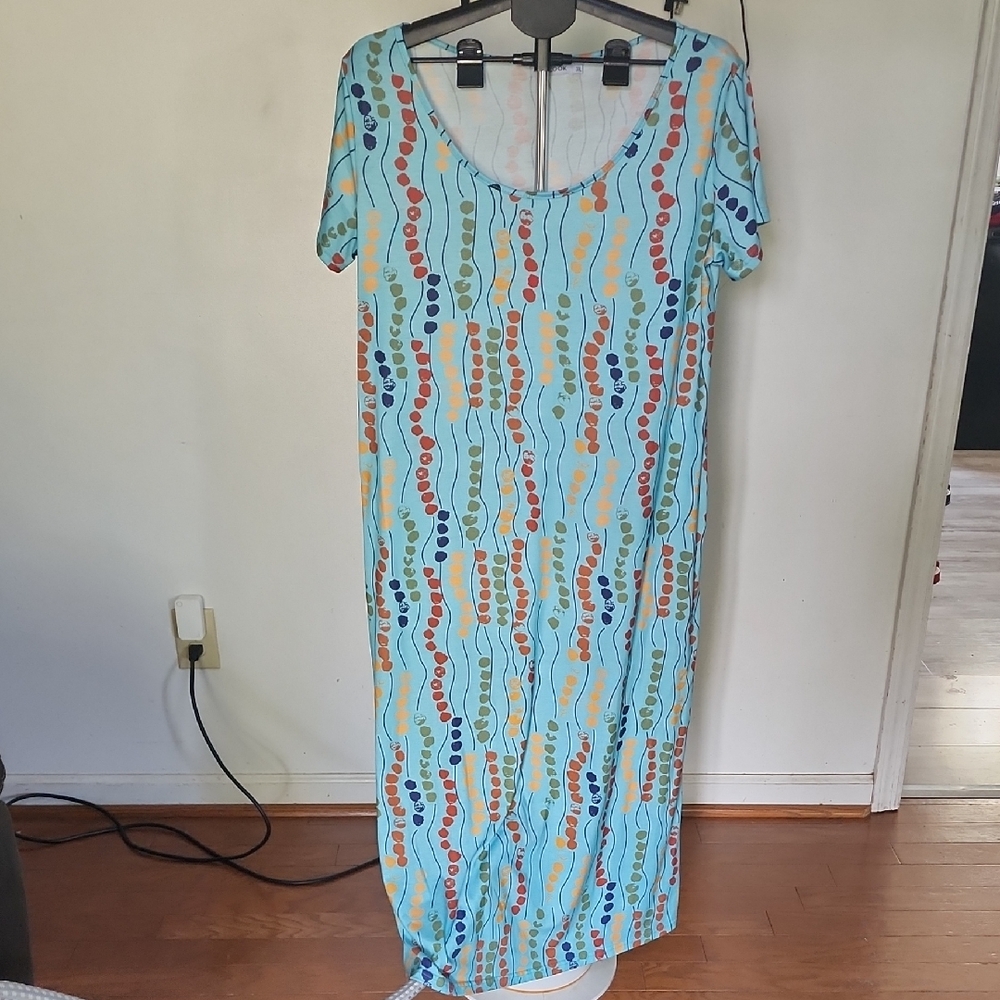 Women's Misslook Colorful Patterned Fitted Women's Dress